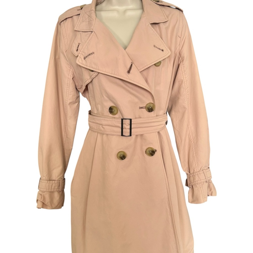 GAP Women's Classic Trench Coat - Pale Pink